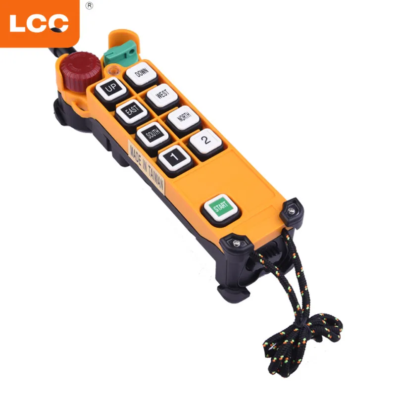 F24-8D Industrial 8 Keys Hetronic Remote Control Wireless Radio Transmitter And Receiver
