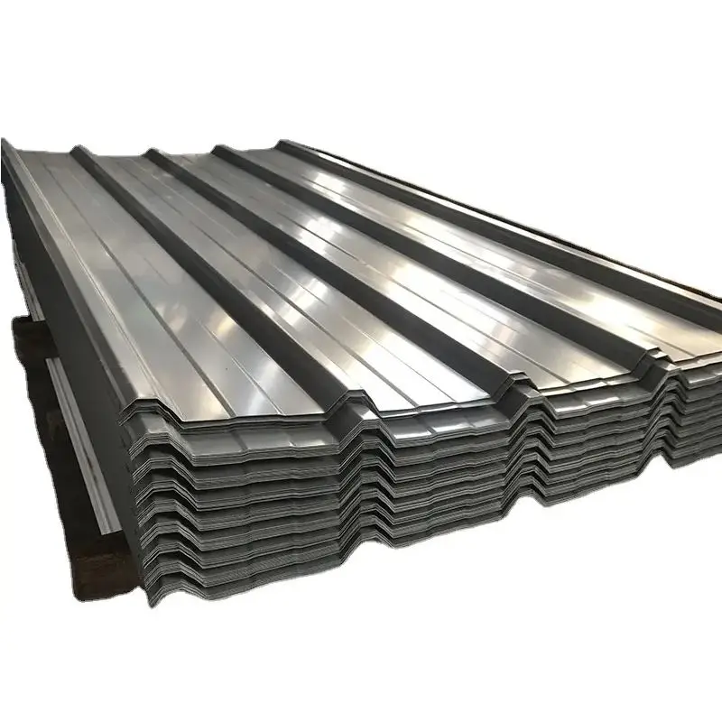 Roof Steel Material Dx51d, Dx52D, Dx53D Zinc Coated Corrugated Galvanized Steel Roofing Sheet