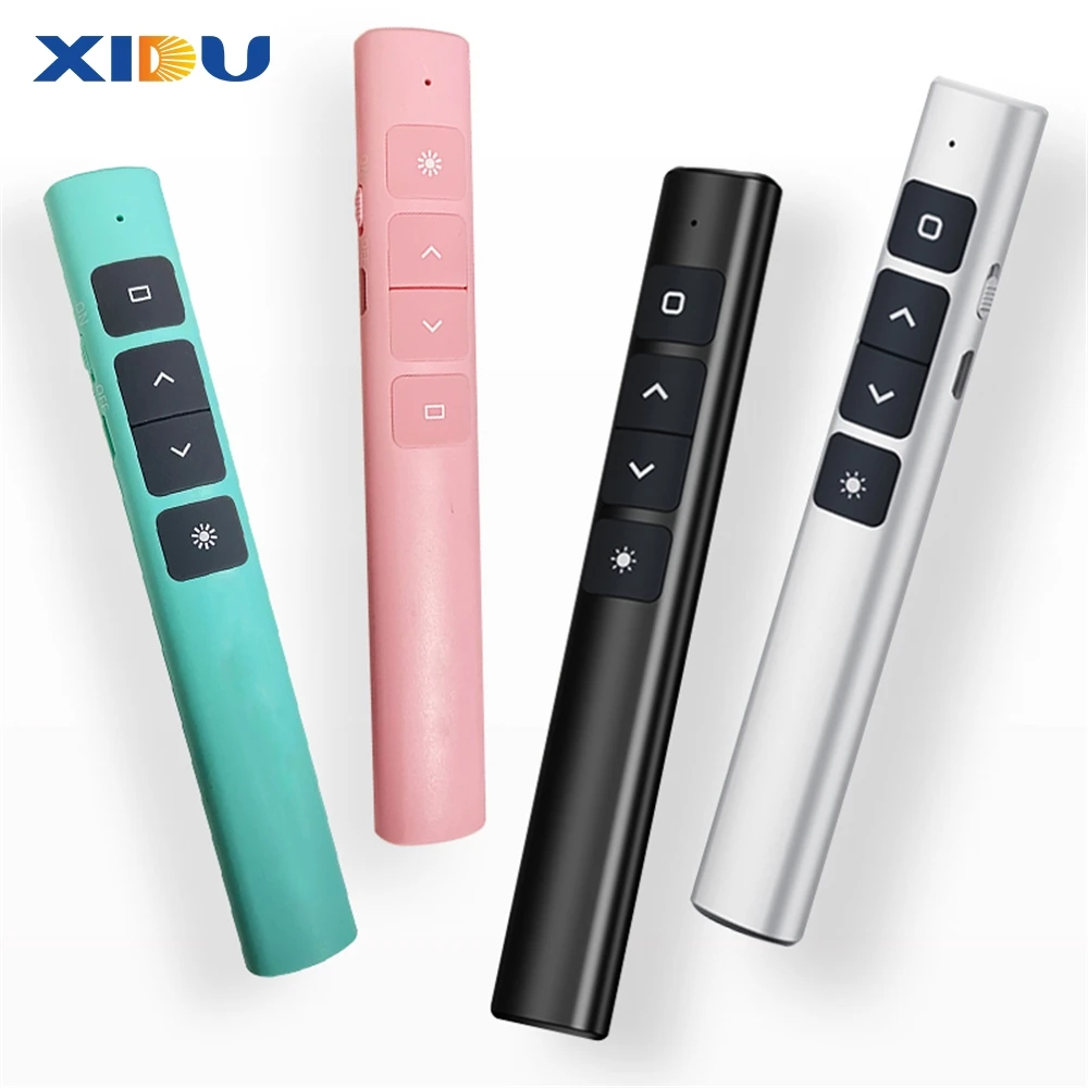 Новая беспроводная горящая лазерная указка XIDU по низкой цене, мощная лазерная указка для презентера, маленькая зеленая лазерная указка 303