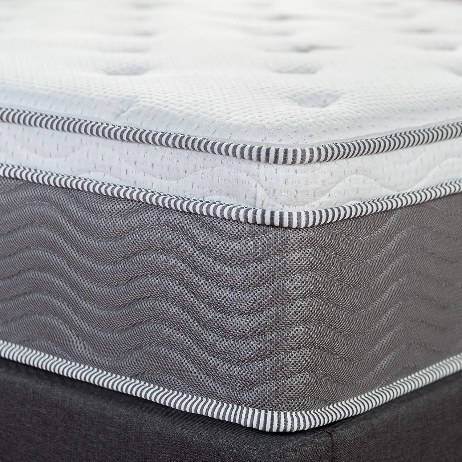 OEM memory foam mattress wholesale euro top natural queen king size hotel pocket latex spring mattress rolled up in a carton box