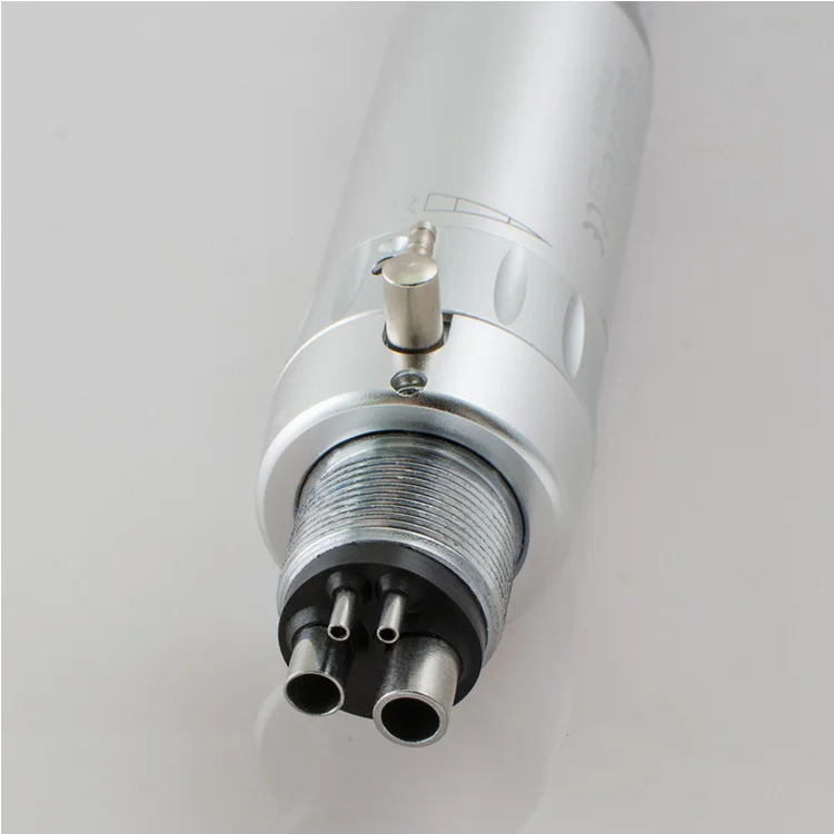 Dental Equipment Denshine Dental Slow Low Speed Handpiece Kit Push Button Contra Angle Air Motor 4H E-type