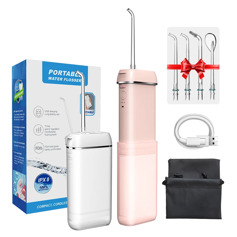 
Home Use Irrigator Professional Rechargeable High Pressure Pick Toothbrush Mouth Cleaner Oral Care Smart Water Flosser 