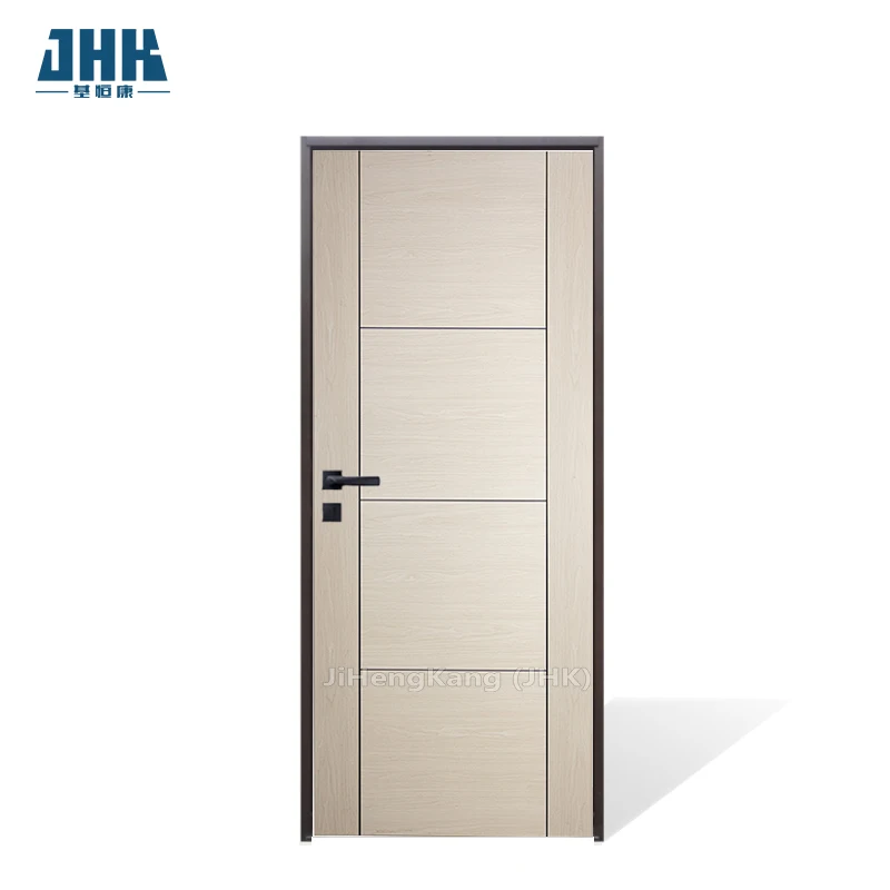 MD-FC07-2 Melamine paper Interior door white melamine door white panel doors for houses quality good