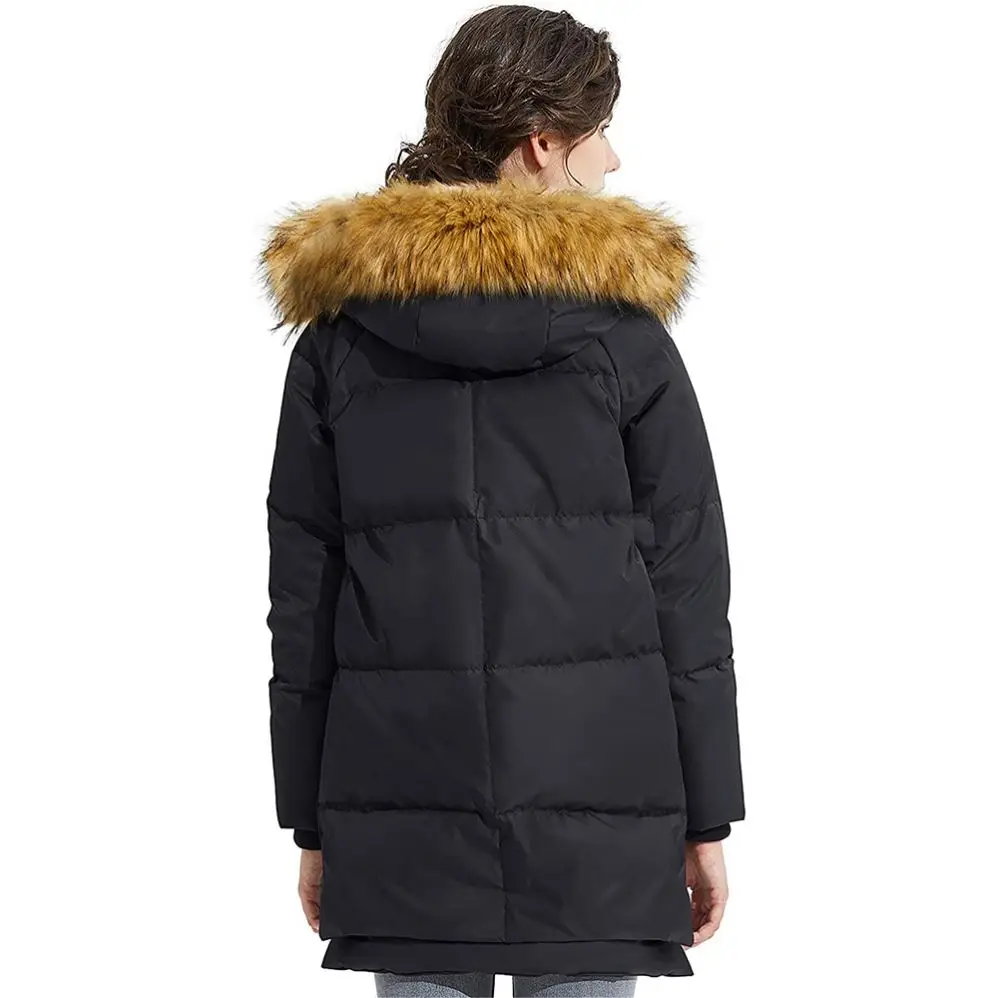 2021 Amazon top seller New Design Long Winter Coat Thickened Warm  Down Jacket for women