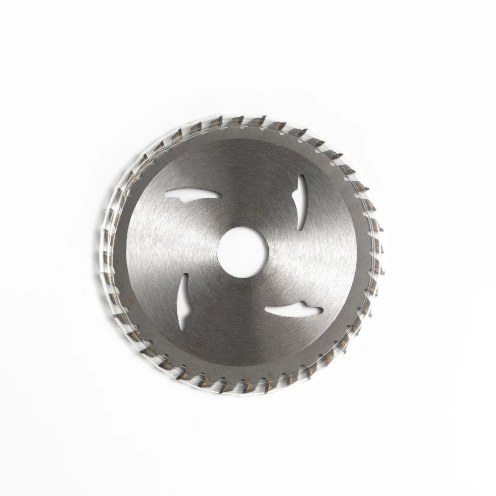 Gw 40 teeth 4 inch 75cr1 steel material tct circular saw blade for cutting bamboo