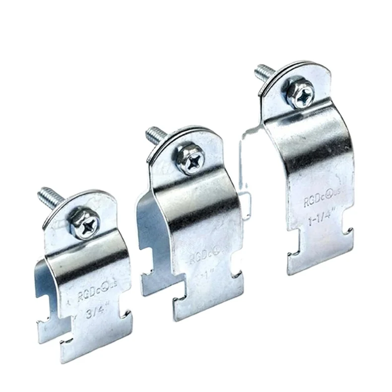 EMT Strut Pipe Clamp Metal tube clip Conduit strut clamp for EMT pipes