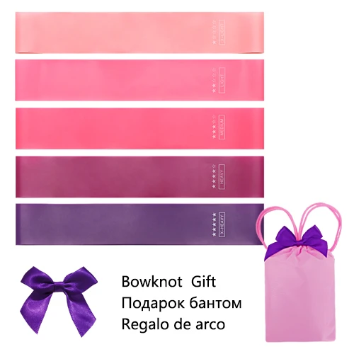 Dropshipping Stretch Cord Exercise Circular Natural latex Resistance Band