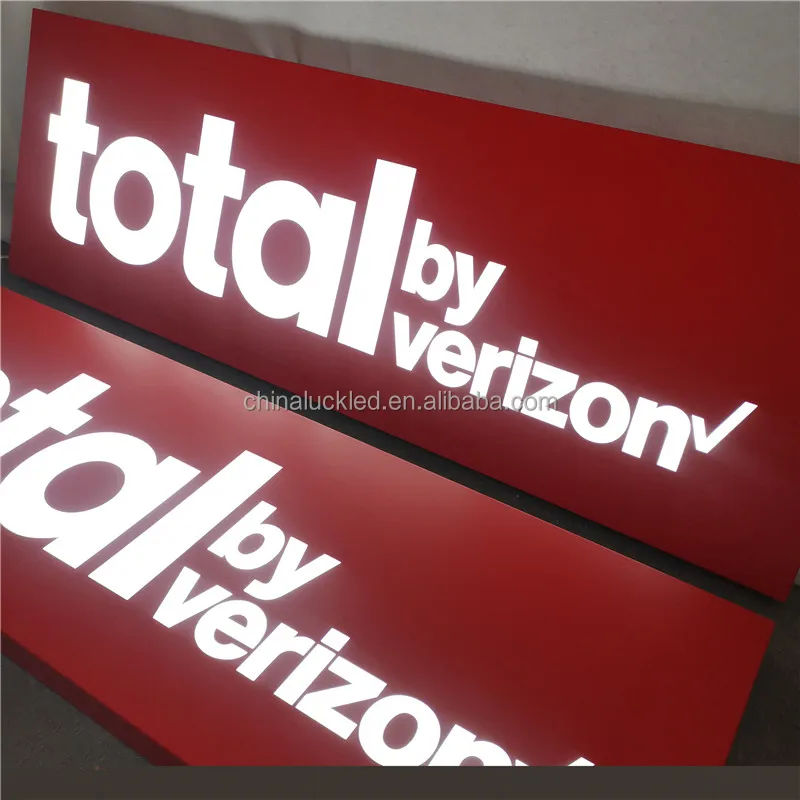 outdoor letter sign custom size light box advertising shop sign light box 3d Led Acrylic Light Box