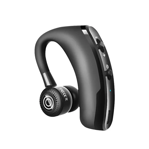 V9 Single Ear Earphones Hands-Free Ear-Hook Wireless Earbuds Call Sports Business Earbuds With Microphone