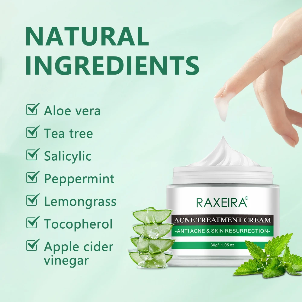 GMP Organic Acne Treatment Acne Deep Scar Removal Face Cream Female Skin Lightening Dark Sport Corrector Kinds Skin Care Adults