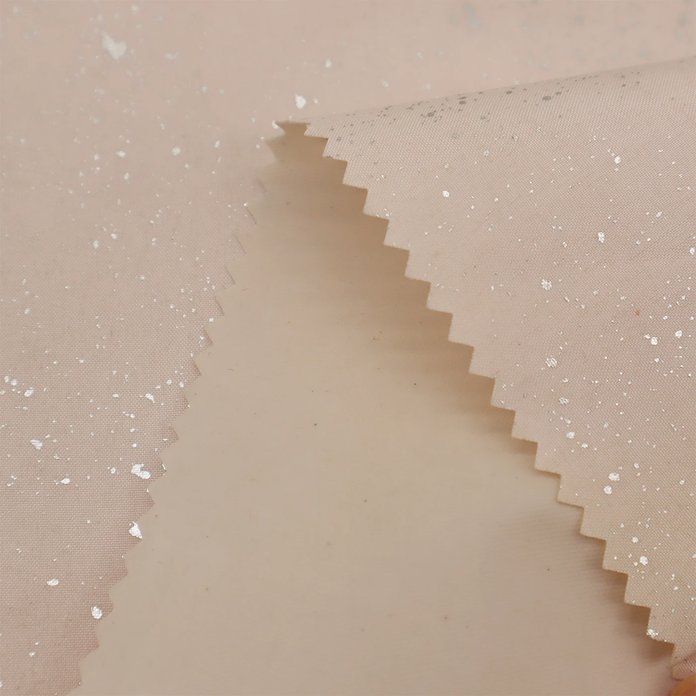 bright shining 100 polyester 75D TPE Gilding down proof down coat clothing gold stamping pongee fabric