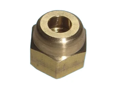 All Size High Quality Brass Flare Nuts For Air Conditioner Copper Tube Pipe Fittings At Direct Factory Price