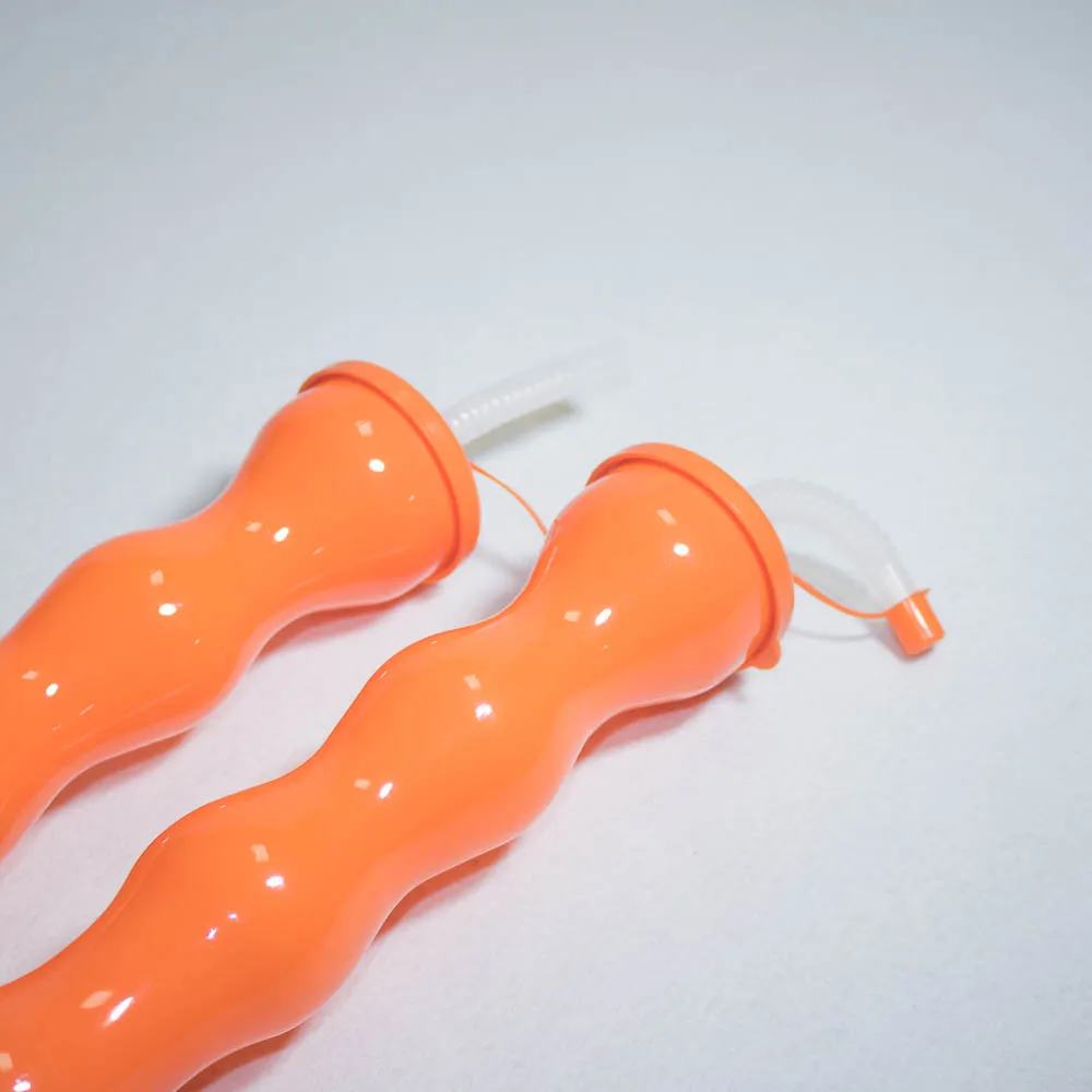 Cheap Plastic Bubble Shaped Long Neck Yard Cups Drinking Vasos De Plstico Para Nios Long Plastic Cup Container