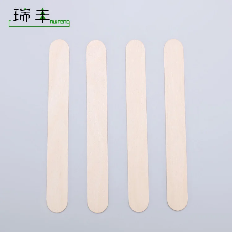 High Quality Custom Eco Friendly disposable wooden stick waxing spatulas