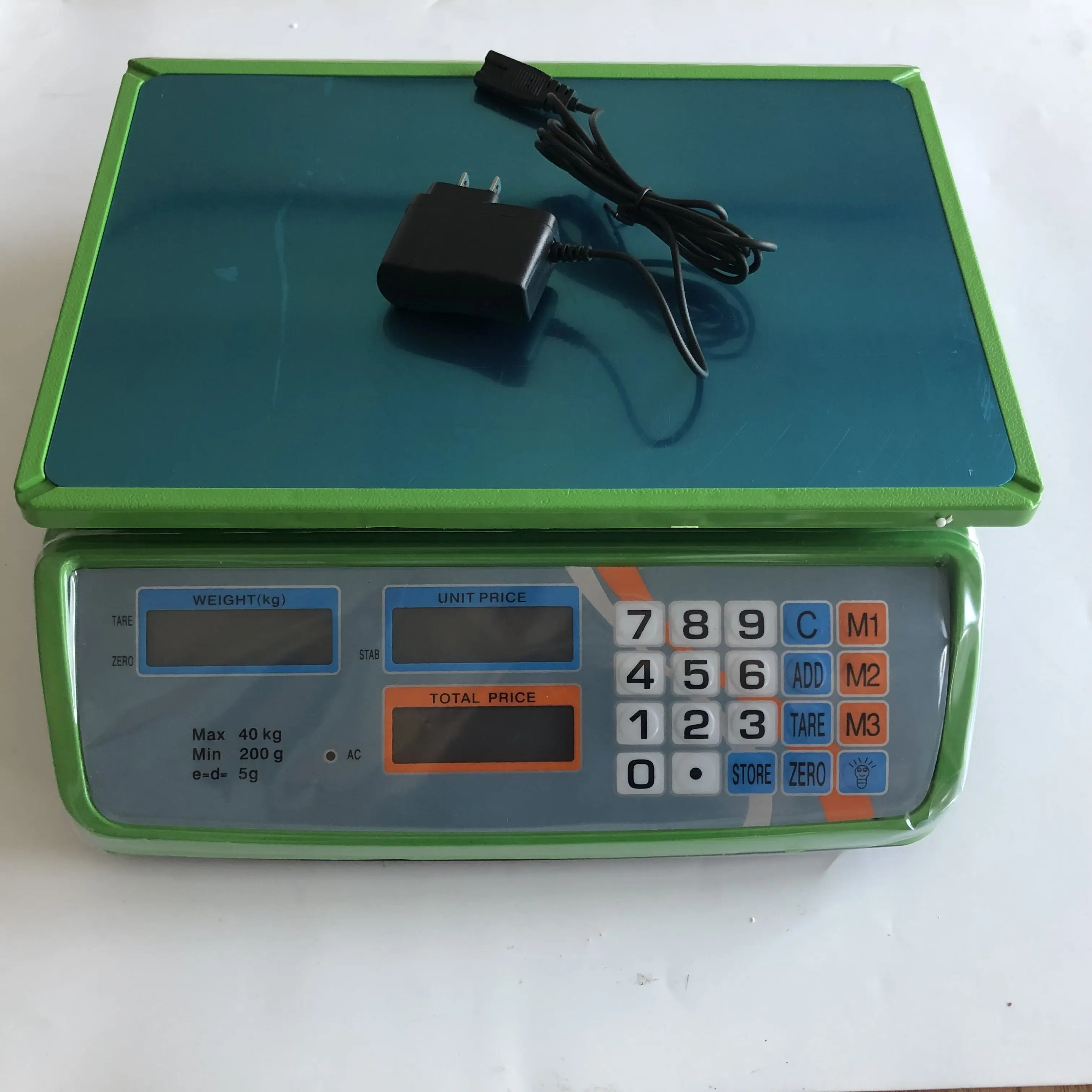 Water proof function 40kg Digital Platform Weighing electronic price scale