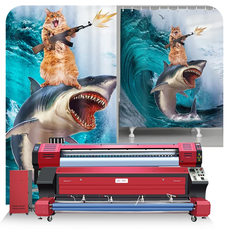 Durable MTuTech 3.2m Direct to Fabric Printer MT-TXI3200LPlus Works on Cotton, Polyester and More