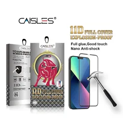 Hd Clear Nano Anti-shock Curved Full coverage Mobile Phone Screen Protector