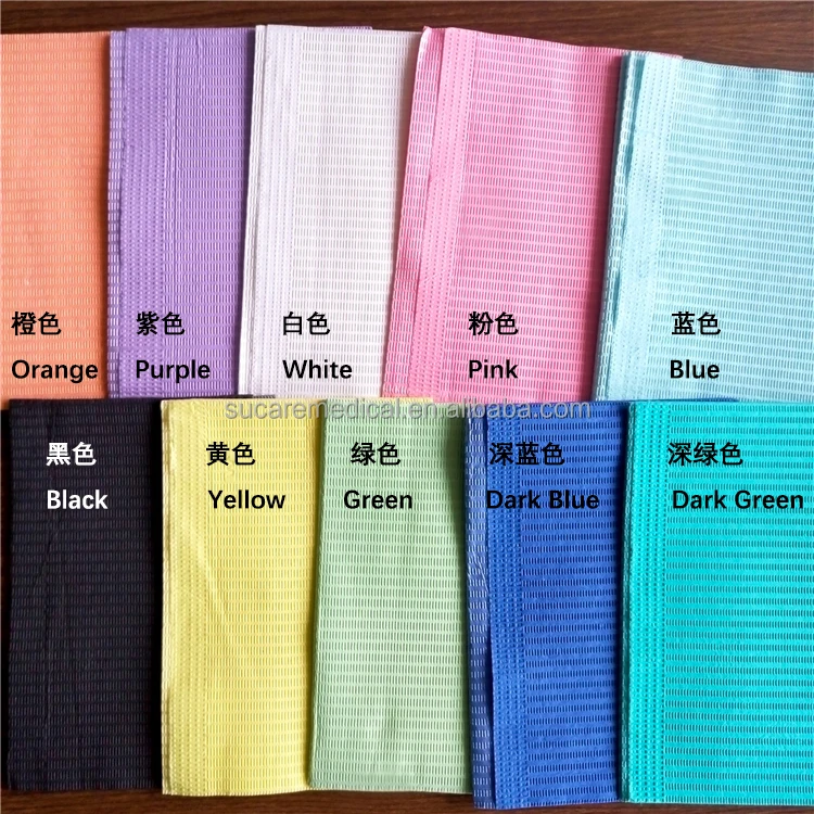 China Factory Supply Cheap 2ply Dentist Towel Standard 3ply Dental Bib Premium 4ply Waterproof Patient Napkin