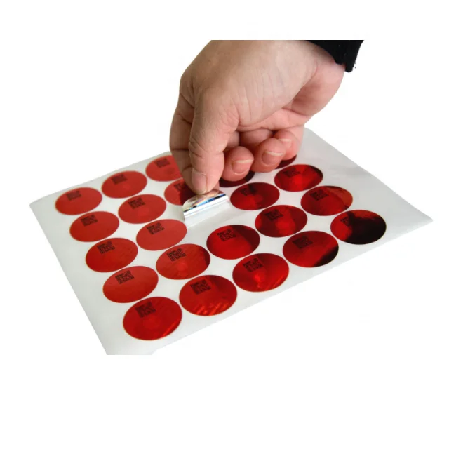 Adhesive Sticker Sheets Anti Counterfeiting Certificate Hologram Label Sticker Factory Price Stickers Very Nice Plastic Private