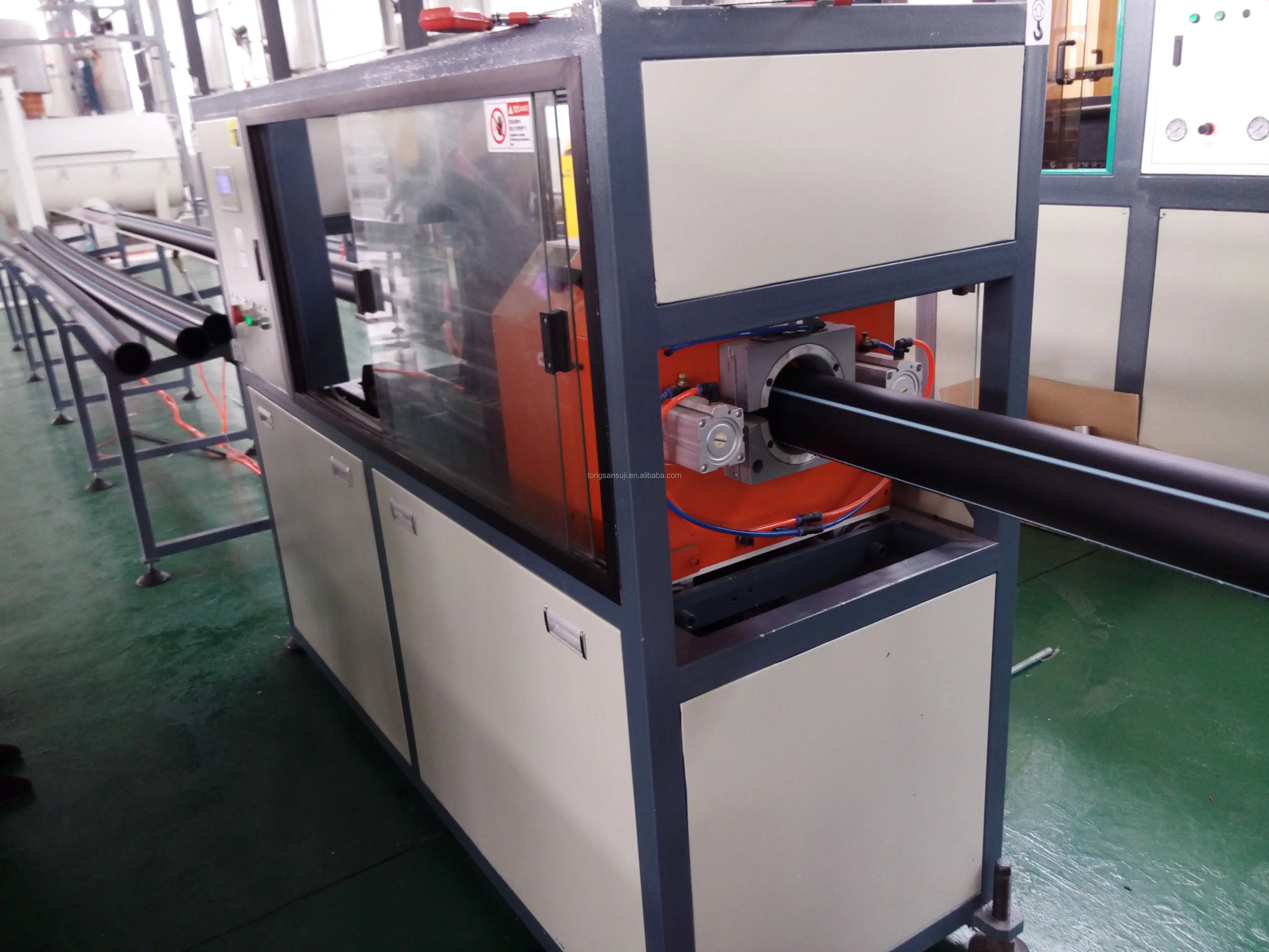 Tongsan good quality  315mm - 630 mm plastic  pipe extrusion making machine for PP PE PPR  pipe