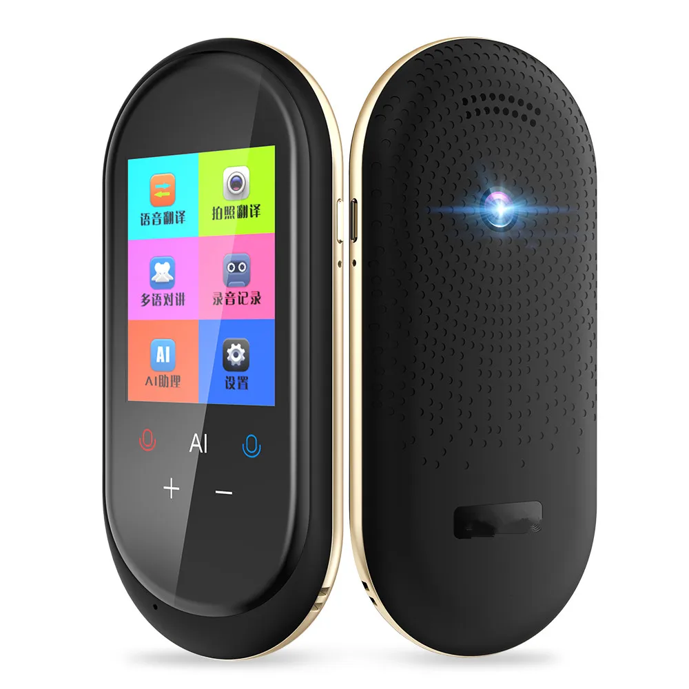 
Travelling Learning Business Shopping Meeting Portable Smart Voice Translator Device 