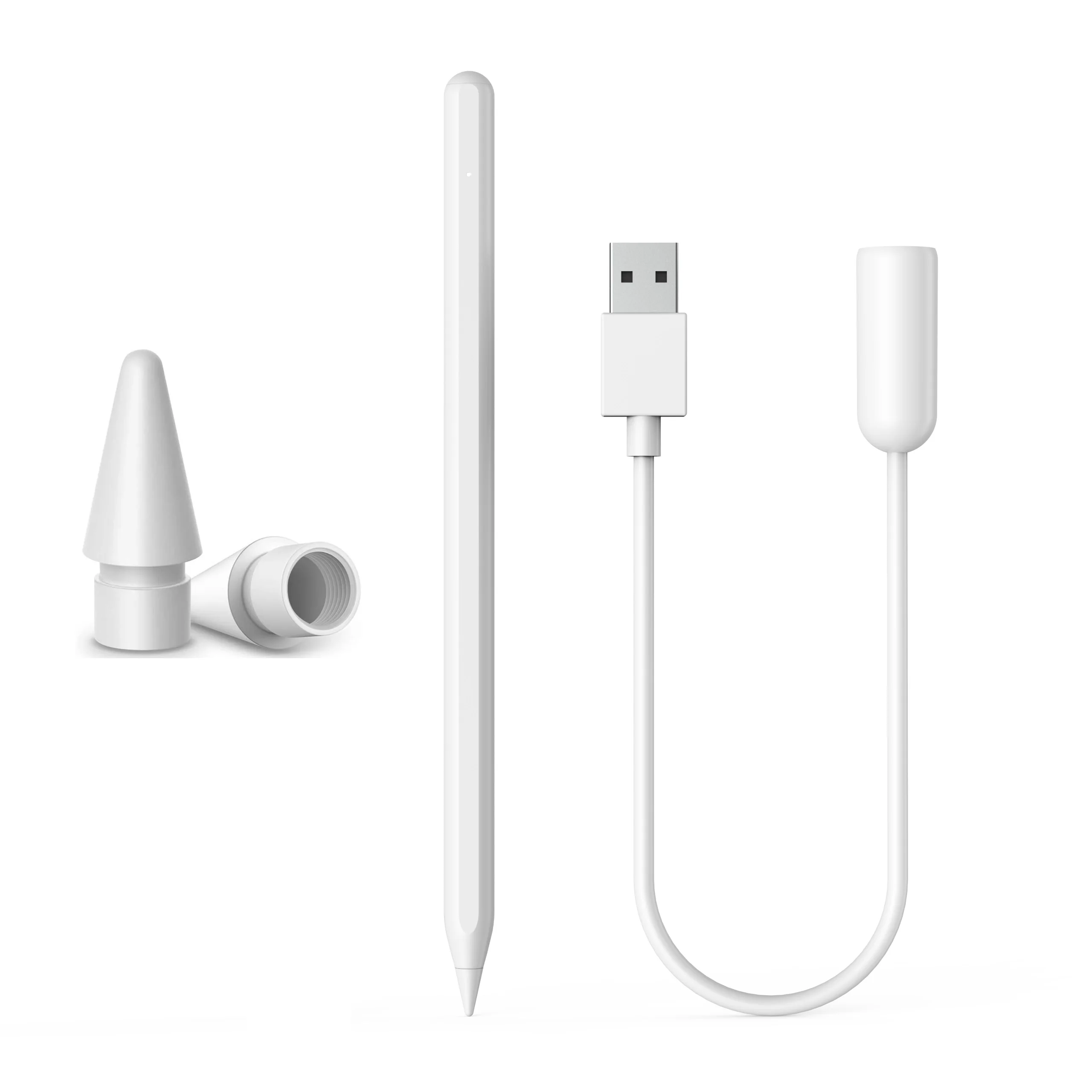 Professional Drawing Tilt Function Stylus For Ipad Apple Pencil Original Tip Replaceable Nib Aluminum Alloy Smart Pen Stylus