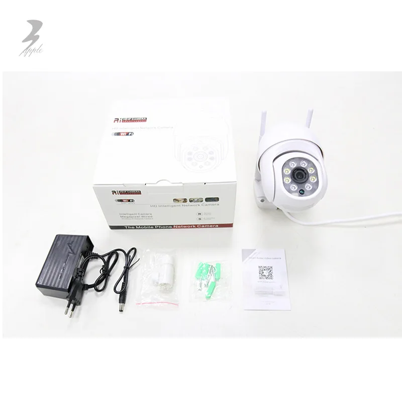2Mp 1080P Camara De Seguridad Channel Wireless Carecam Store Camera Security With Pan/Tilt