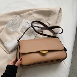 2022 Factory Direct Selling Simple Retro Bags Versatile Messenger Underarm Bags fashion shoulder handbag for woman girl