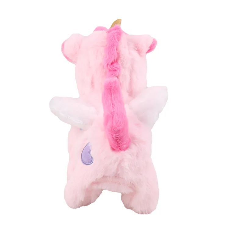 New Arrival Stuffed Animal Toys Children Toys Interactive Walking Unicorn for Kids Music Plush Cute Electronic Plush Toy