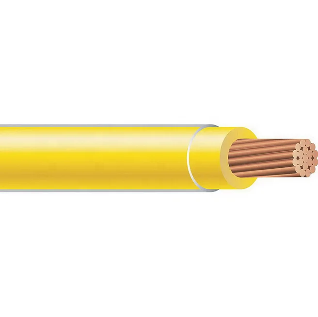 600v Pvc Insulated 250mm 300mm 350mm 400mm 500mm Copper Stranded Thwn Thhn Wire Building Electrical Cable