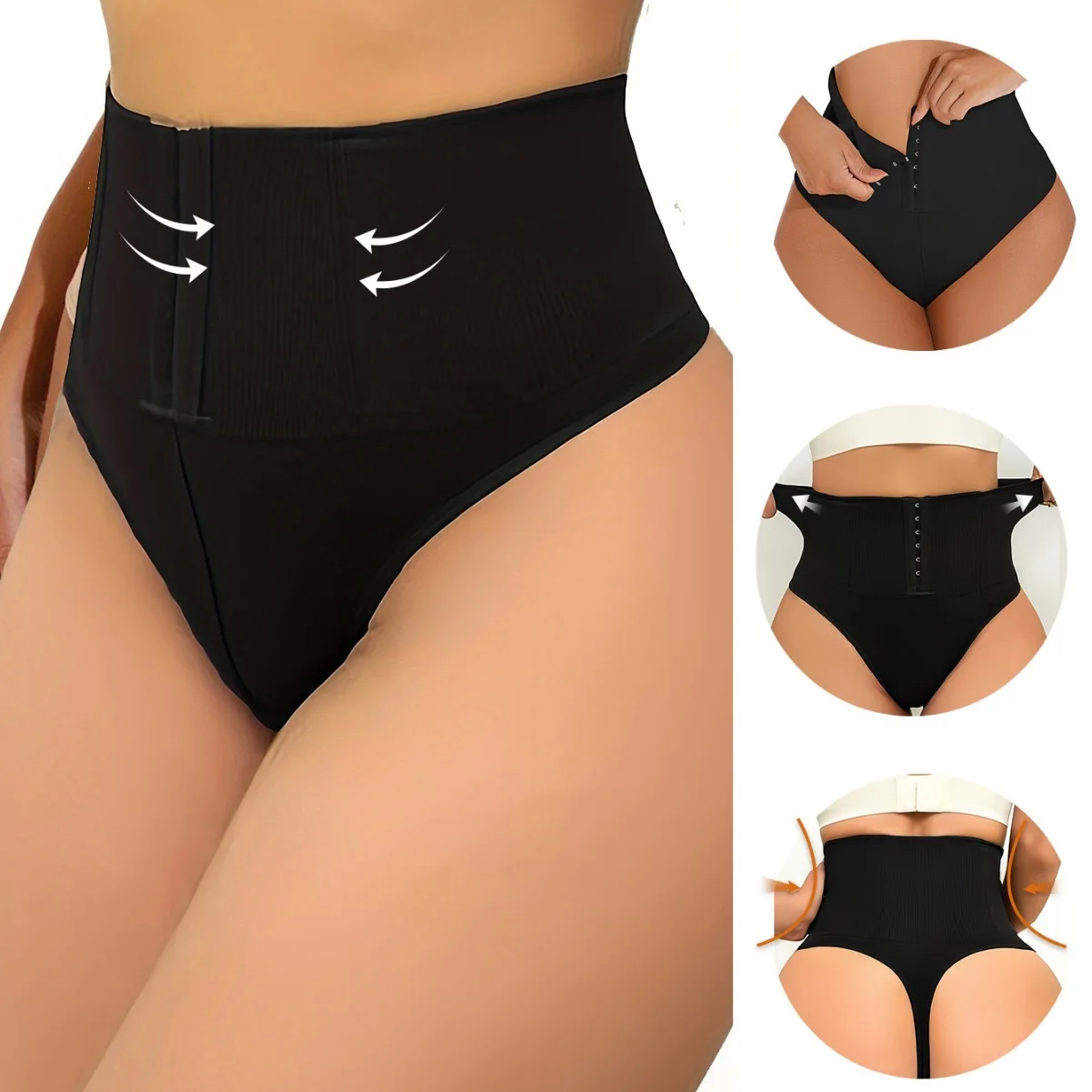 High Quality Seamless Shapewear Panty With adjustable buckle Plus Size Shapewear Panty For Fuller Figures shapewear