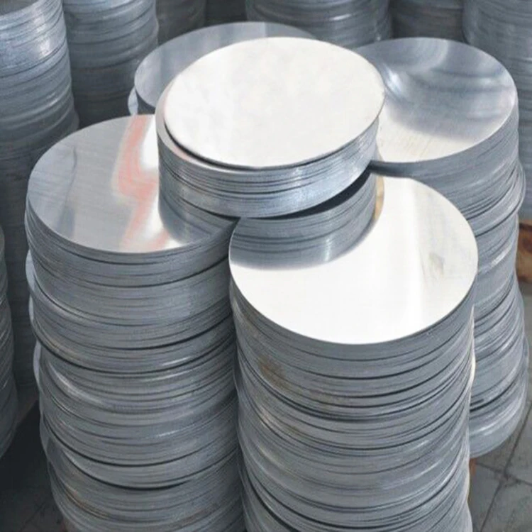 China Manufacturer Round Circle Aluminum Sheet 1050 1060 3003 0.55 0.6 0.7 1.0 1.2 Aluminum Circle Disc for Cookware