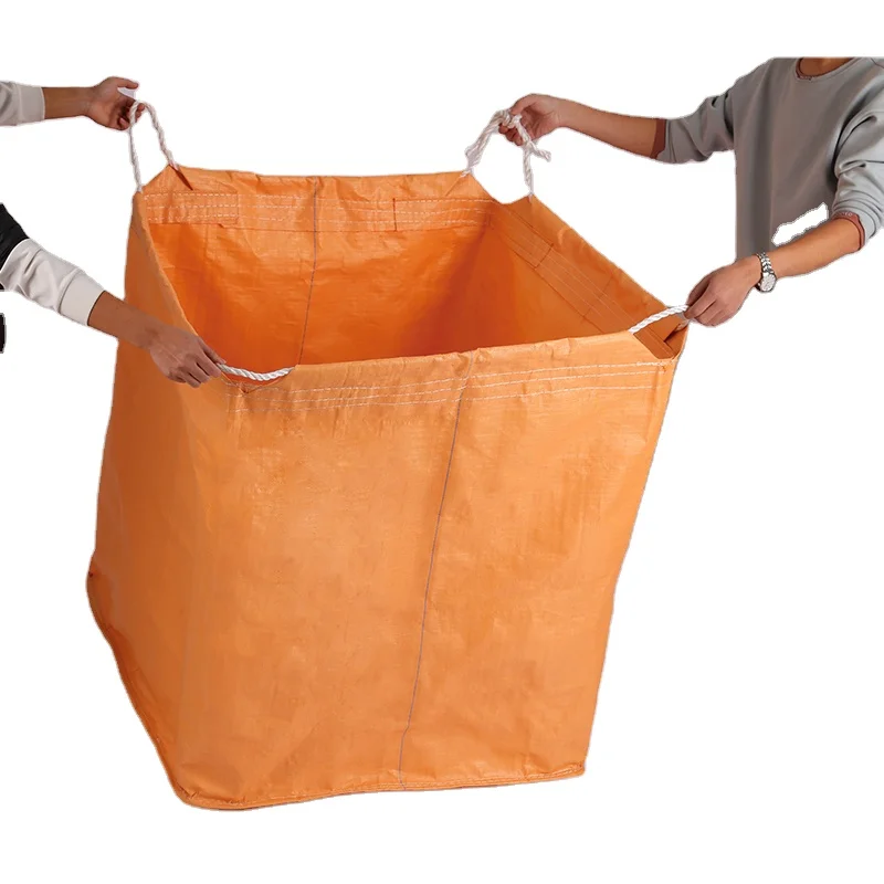 Industrial environmental protection plastic woven ton bag brand new PP plastic square container bag bearing 1-2 ton bags