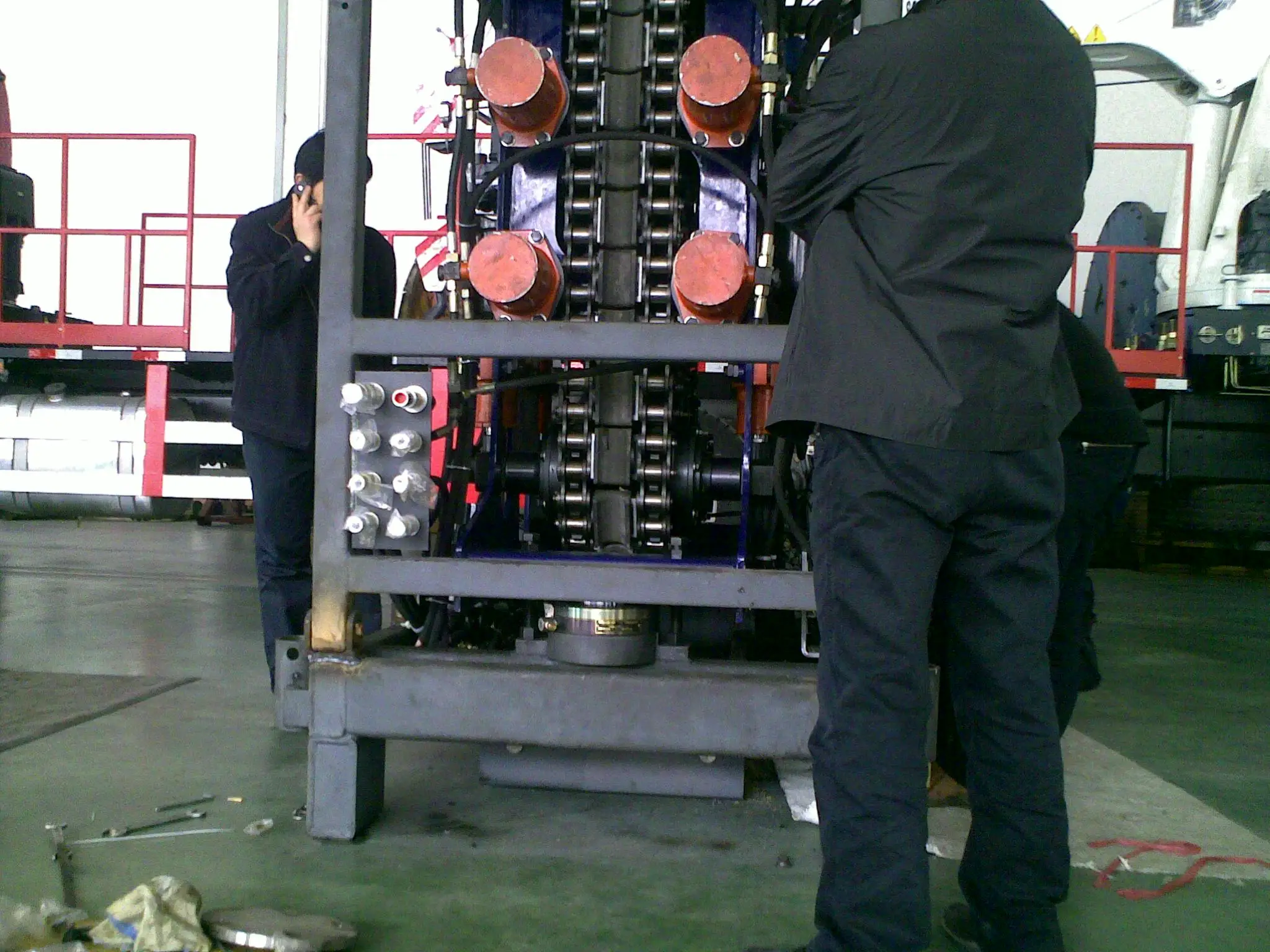 Tongs Torque And Tong Line Pull Tension Indicating System