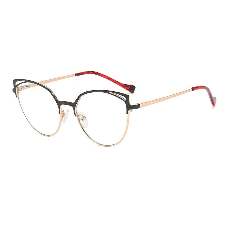 Buy 1 Get 1 Cat Eye Metal Frames 507 Cheap Prescription Glasses Online Customization Astigmatism 0~200 Optical Eyeglasses (1600387365587)