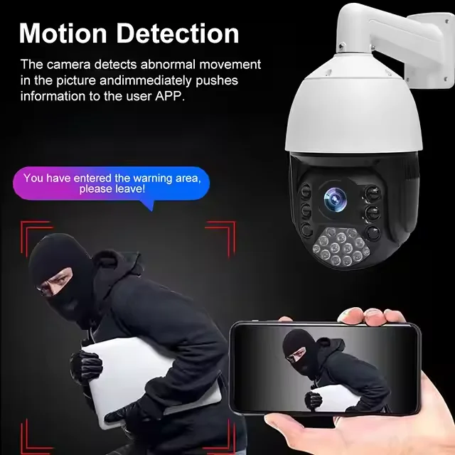 360° no blind spot,  real 36 times optical zoom 11 inch metal cloud billiard machine, support for remote security cameras