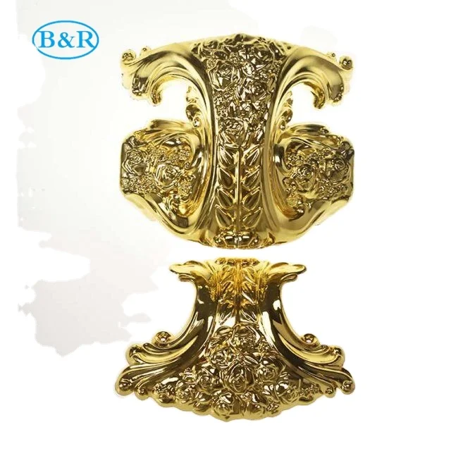 C019 lift weight funeral decoration coffin fittings casket  plastic corner