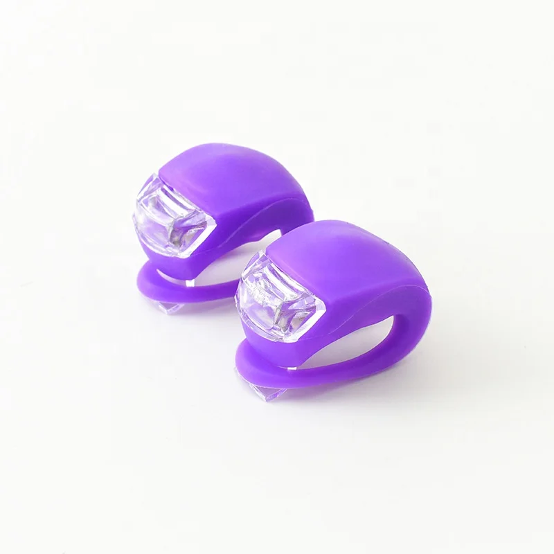 New bike Frog silicone bike LED warning silicone light riding super bright light folding bike front light