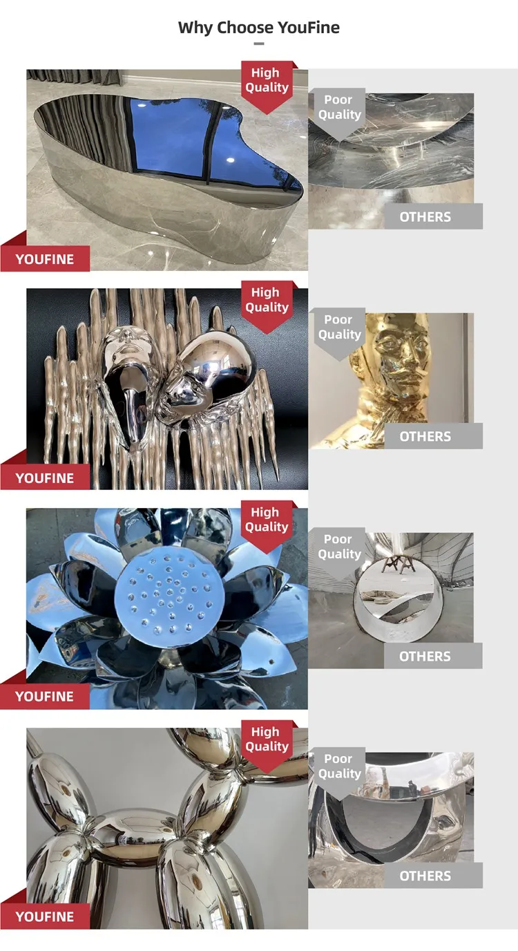  Stainless Steel sculpture why choose youfine