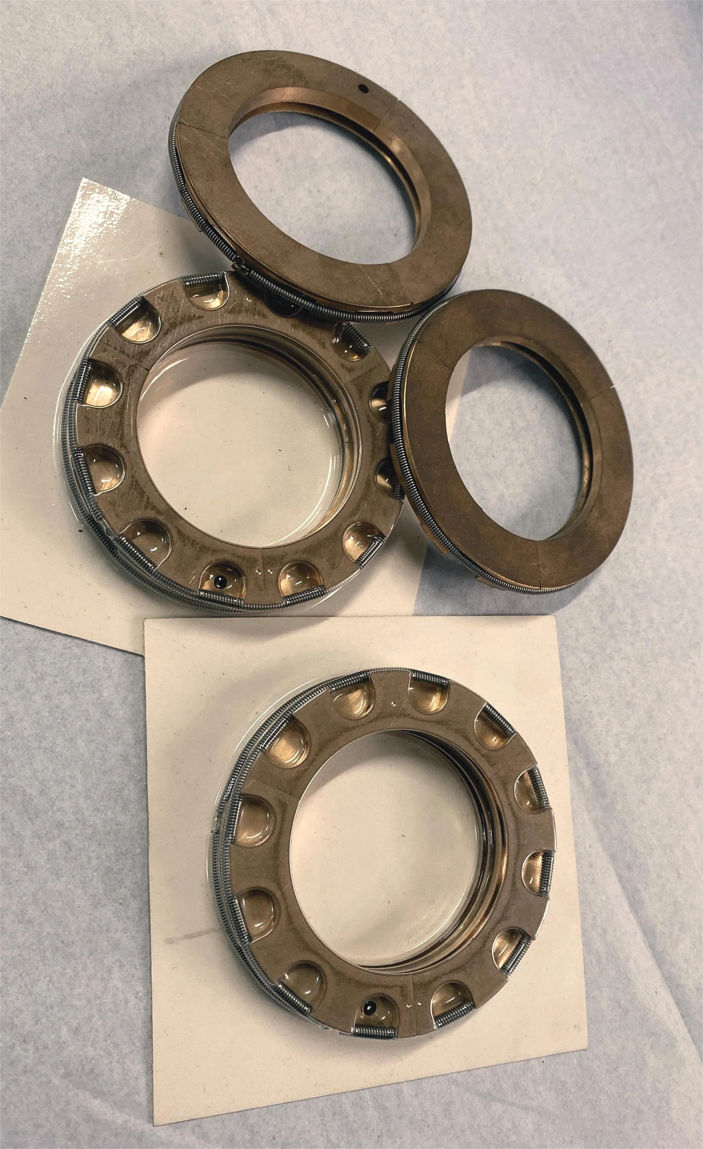 any size Brass packing seal rings for CNG compressor Packing Seals Gas Packer Service Kit Maintenance of compressor