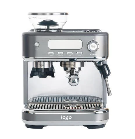 Professional 19 Bar Electric commercial Stainless Steel Coffee Machine with Milk Steamer Capsule Coffee Maker Automatic 2 in 1