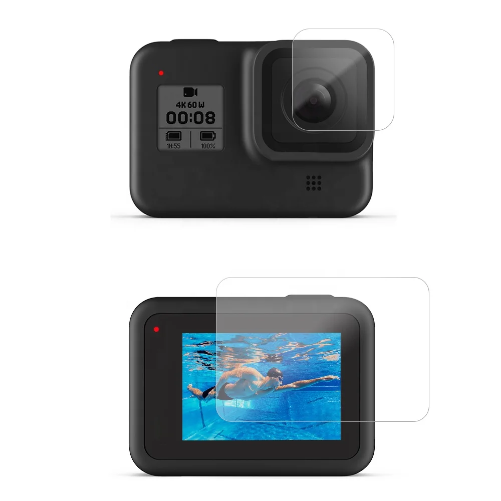  Защитный чехол из закаленного стекла для экшн-камеры GoPro Hero 8 Black Go pro