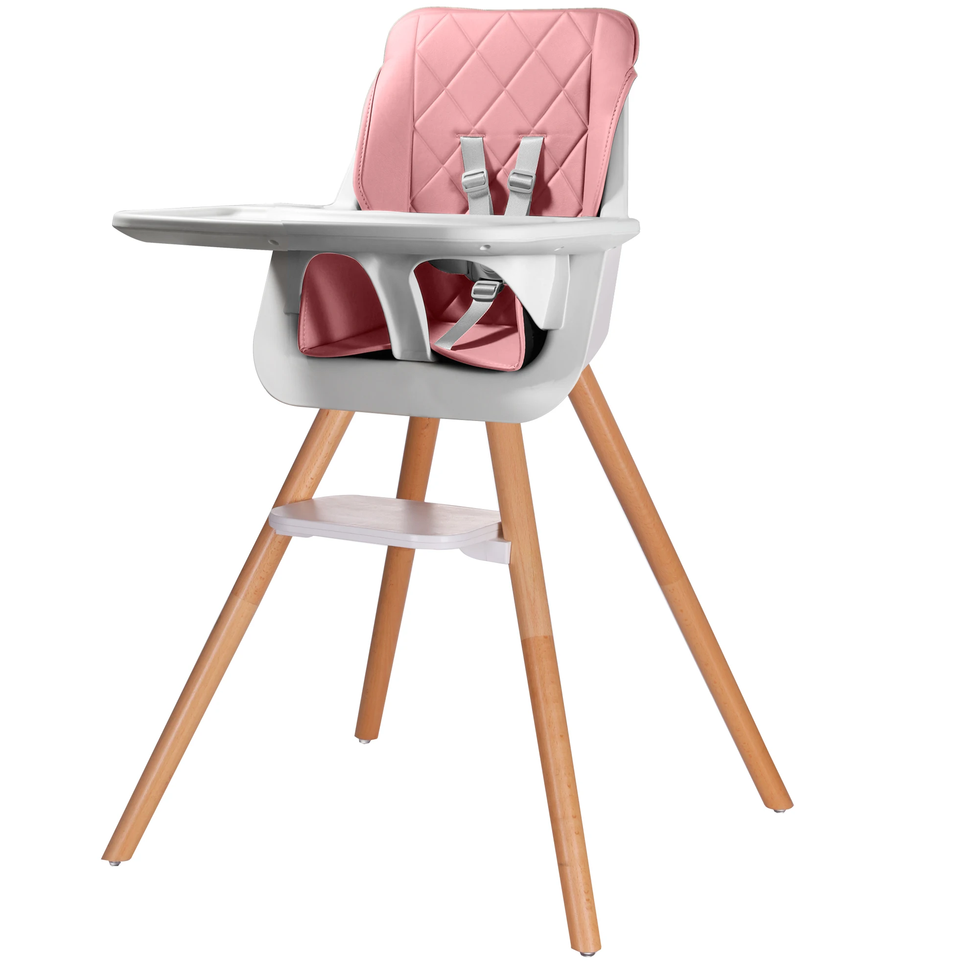 3-in-1 Baby High Chair With Adjustable Legs