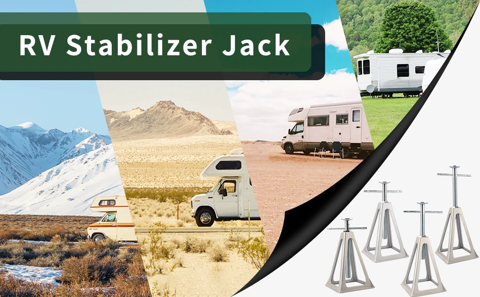 Camper stabilizer jacks rv stabilizer jack rv trailer Aluminum stabilization jack stand parts for cars boats travel trailer