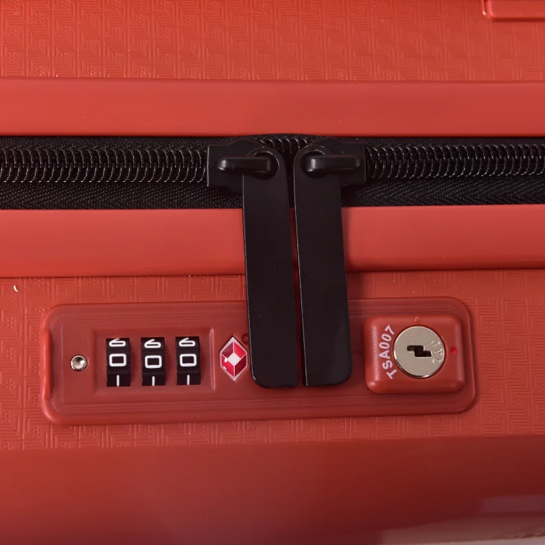 factory price 3 PCS maletas de viaje sets portable PP material hot selling fashion suitcases with spinner wheels travel trolley