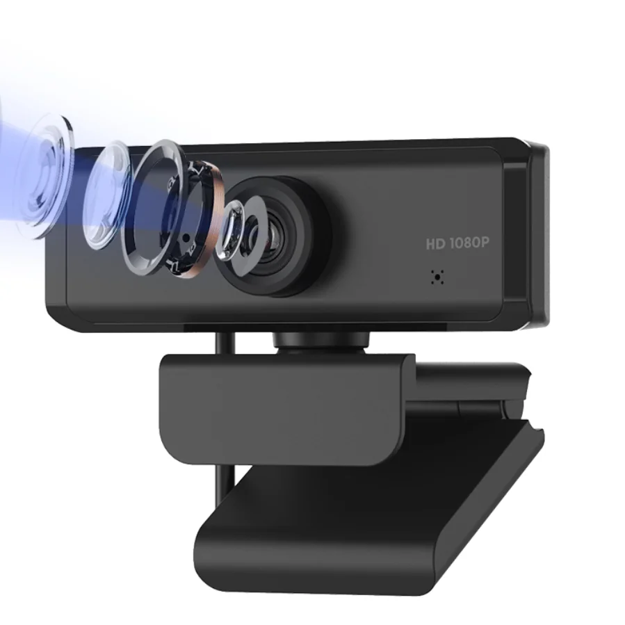 CA105 Wide Angle Webcam 1080 Noise Reducing Microphone Hd 1080p Webcam Skype Video Call Webcam Privacy Cover Usb 1/3' CMOS 90