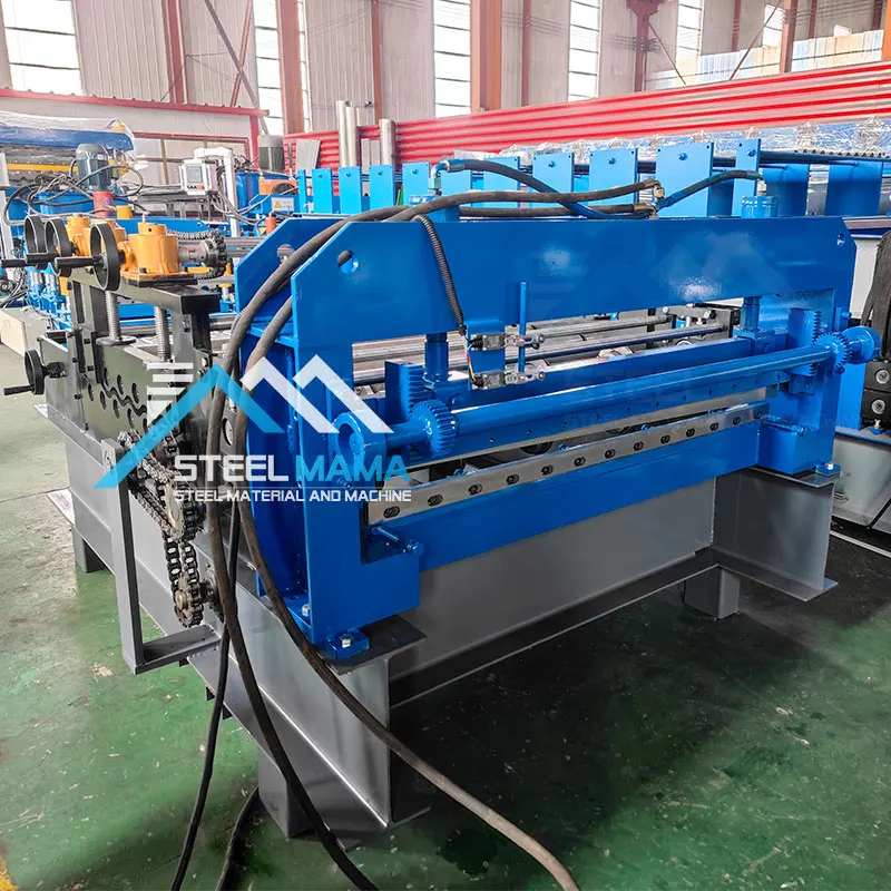 High speed full automatic color steel metal iron sheet  leveling and slitting machine