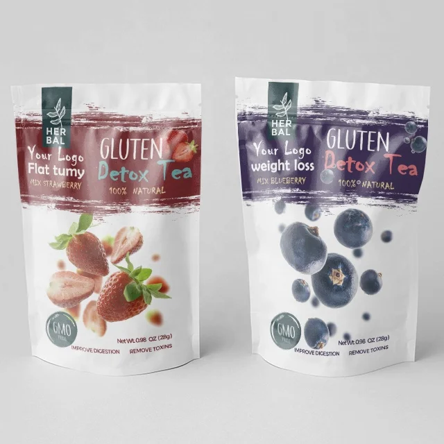 Herbal tea 14 days beauty tea private label ODM OEM slimming tea detox weight loss natural