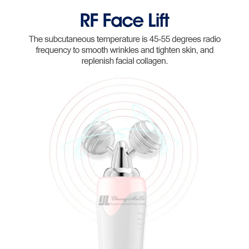 profesional 6 in 1 non invensive inject skin machine face lifting RF needle free