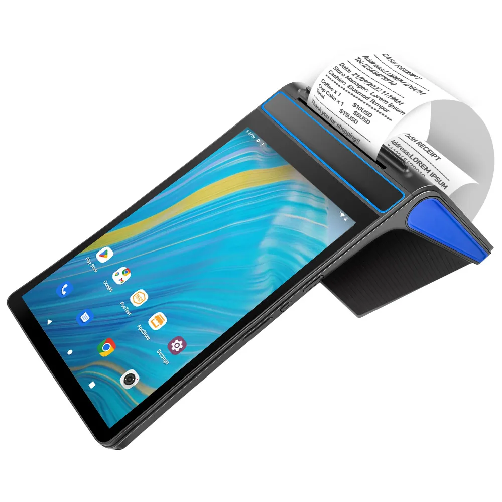 FYJ F1-88 8-дюймовый Настольный безналичный принтер Pos-билета ручной Android-терминал лотереи Pos для заказа